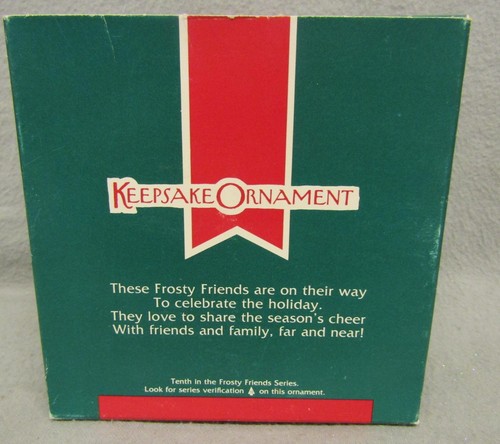 Hallmark frosty friends series - hallmark,