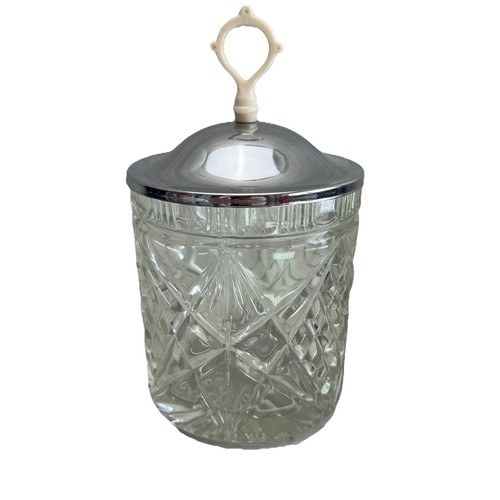 Biscuit barrel edwardian cut - barrel,