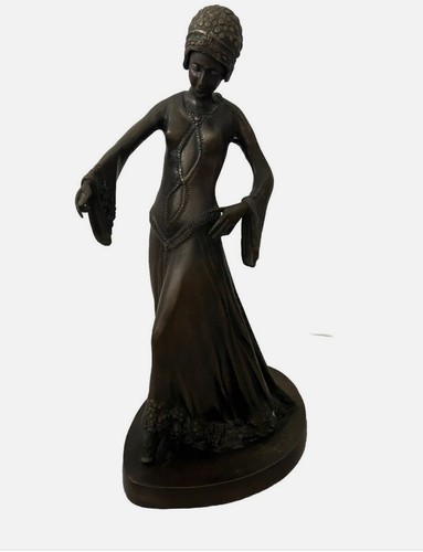 Art deco style bronze - an,