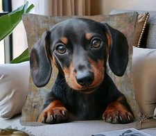 Dachshund Puppy Dog Cushion Covers Decorative cushions Dogs cover