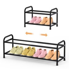 2 Tier Expandable Shoe Rack