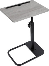 Adjustable C Shaped Side Table