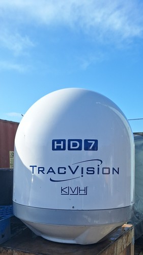 Marine satellite dome - kvh, hd7
