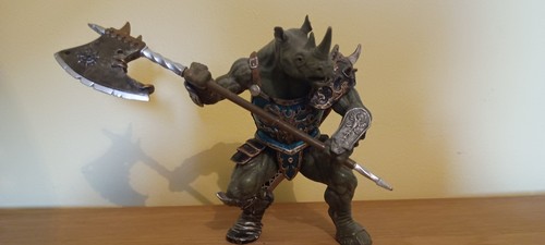 Papo mutant rhino - rhino, warrior