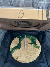 Handmade 35cm Maple & Emerald