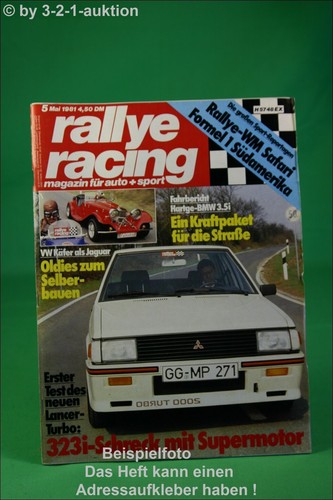 Rally racing lancer turbo - rally,
