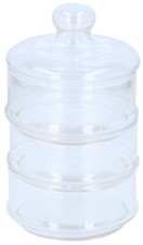 Tier glass storage - jar, sweet