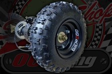 Rear quad Axle complete 6”