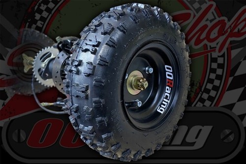Rear quad axle complete - rear,