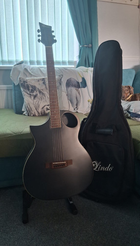 Lindo black cutaway - f-4t,