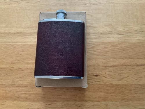 Vintage burgundy leather hip - burgundy,