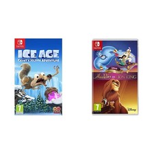 Ice Age: Scrat's Nutty Adventure (Nintendo Switch) & Disney Classic Games: Aladd