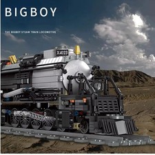 1608 pcs Big Boy Steam Locomotive Building Blocks Set - over 78cm long!