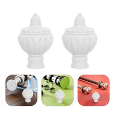  20pcs Window Curtain Rod Cap