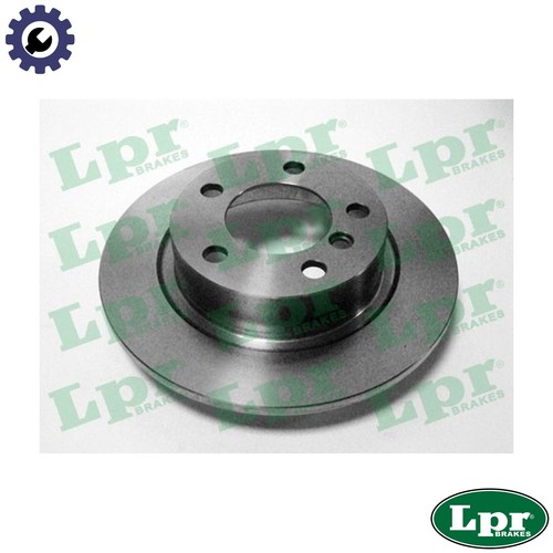 Brake disc b2072p for - 2x,