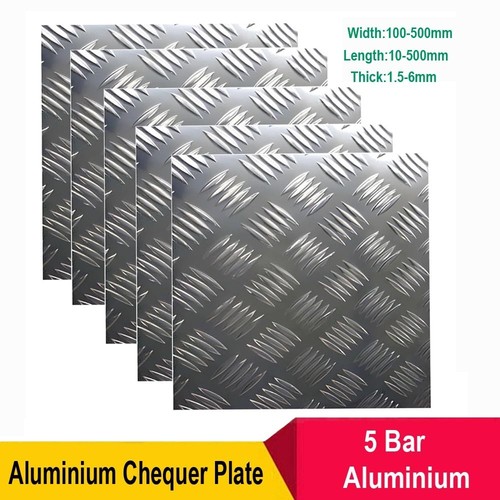 Aluminium chequer plate tread - aluminium,