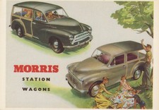 Advertising Art Postcard - Morris Minor Station Wagons, 1954 Brochure  RR23081