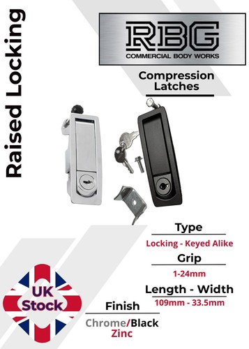 Compression latch raised - latch,