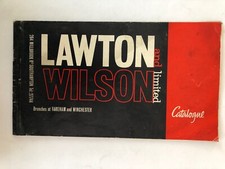 Lawton & Wilson Motorcycle Catalogue Parts Clothing Aermacchi Greeves etc '60s