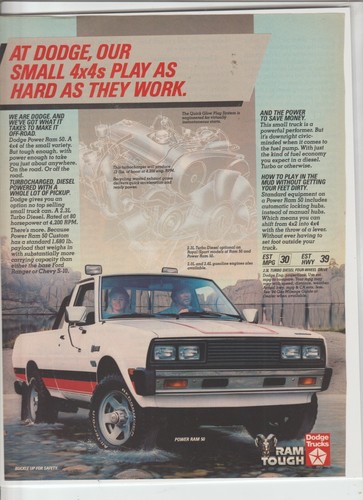 Original 1984 dodge ram - ram, 50