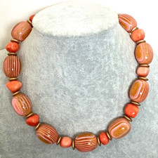 Chunky statement coral