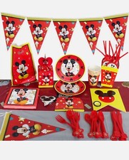 Red Mickey Mouse Birthday