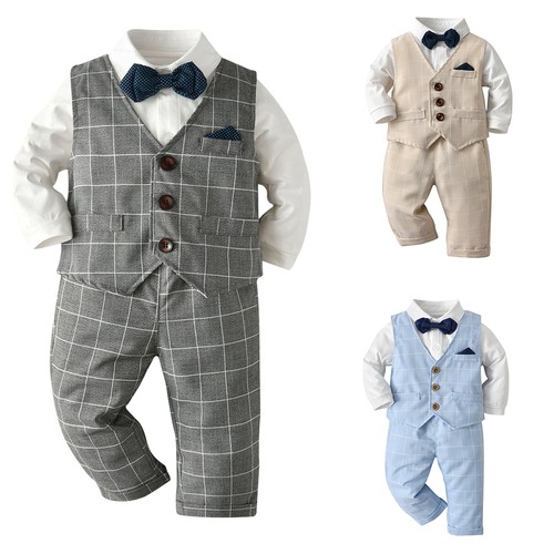 3pcs baby boy gentleman - baby,