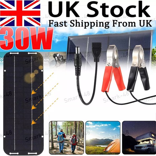 30w solar panel 12v - panel, trickle