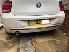 2012 BMW 1 Series F20 Rear Bumper OEM Paint Code A96