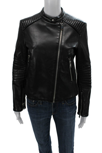Zara basic womens biker jacket - zara,
