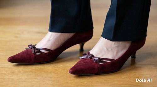 Bennett maroon suede - l.k.,