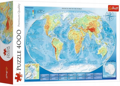 Trefl 4000 piece - trefl, world