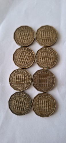 Queen elizabeth 3 pence - queen, ii
