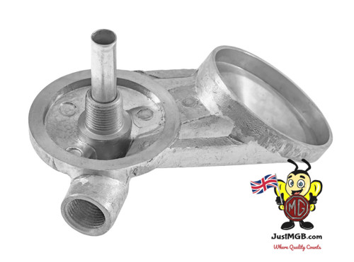Oil filter head - filter, spin