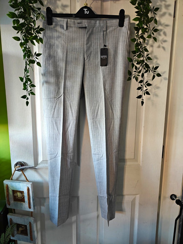 Boohooman skinny pinstripe - boohooman,