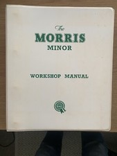 Morris Minor 1000 Workshop Manual and Parts Manual
