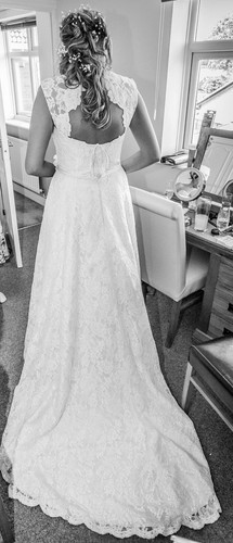 Ivory wedding dress nicola - ivory,
