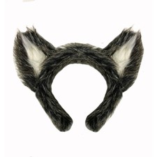 Tabby Wolf Ears On Headband