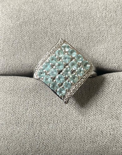 925 blue gemstone - blue,