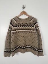 Toast Jumper Size UK 10 Brown