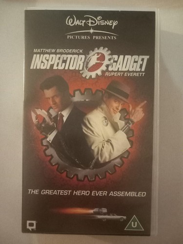 Inspector gadget vhs walt - inspector,