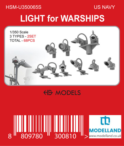 Model warship lights - hs,