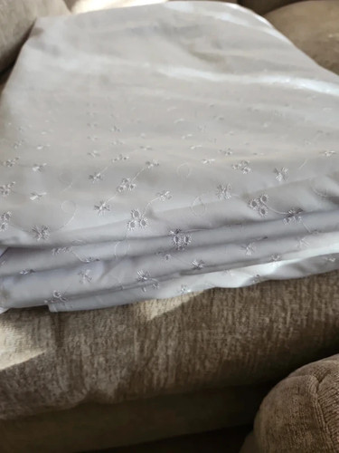 Broderie anglaise fabric - broderie,
