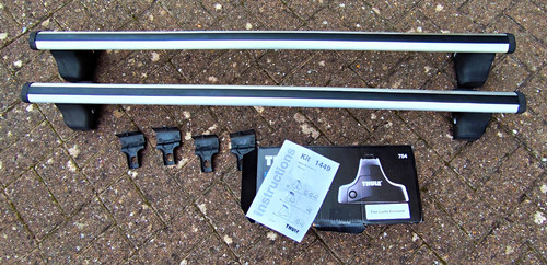 Thule aero bars with - thule, foot