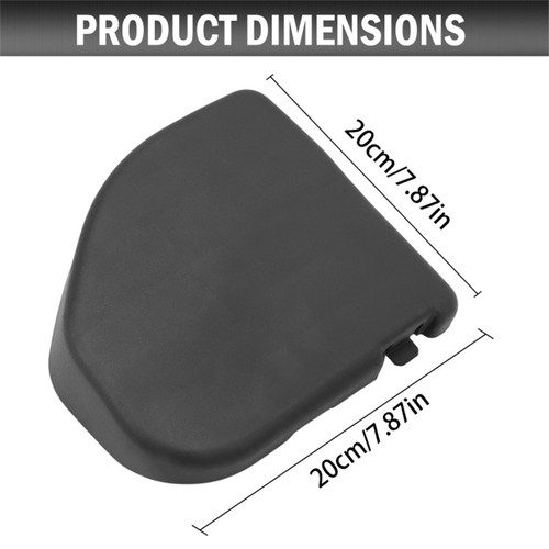 Rear window wiper motor cover - window,