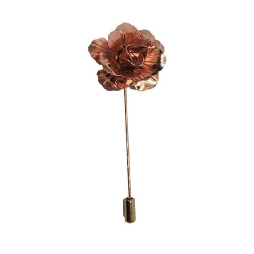Rose gold handmade metal - rose,