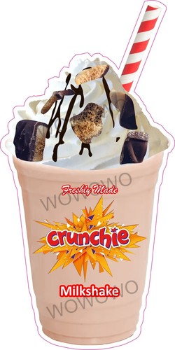 Ice cream van sticker - , crunchie