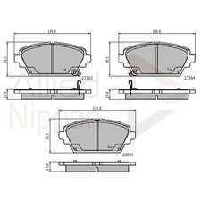 Brake Pads Set For Honda