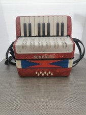 SCARLATTI CHILD SIZE PIANO ACCORDION WITH STRAPS