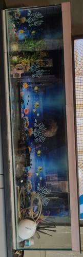 Fish tank aquarium w - aquarium, c/w